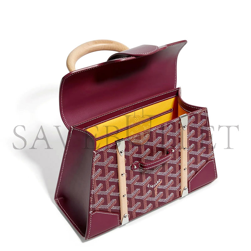 GOYARD SAÏGON STRUCTURÉ MINI BAG SAIGR2MINTY33CL33P (20*15*7.5cm)
